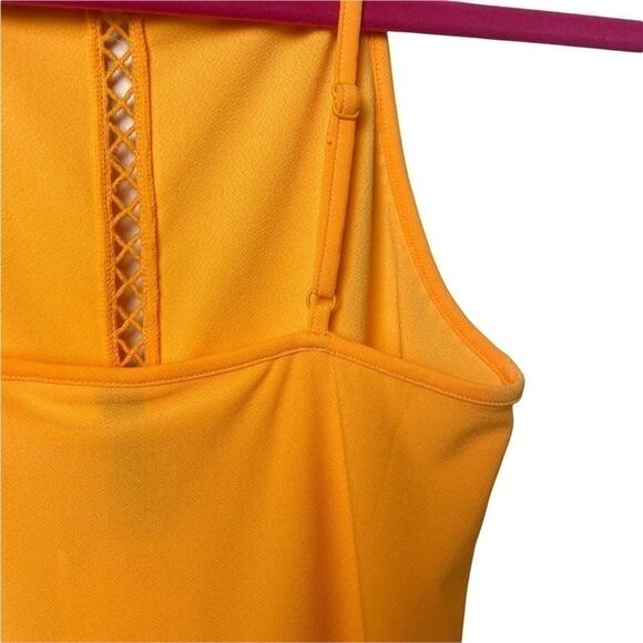 Divided by H&M Yellow/Orange Sleeveless Bodysuit‎ Size S - Picture 9 of 13